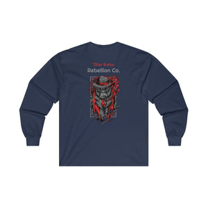 "Blue Collar Rebellion Made Man" Long Sleeve T-Shirt