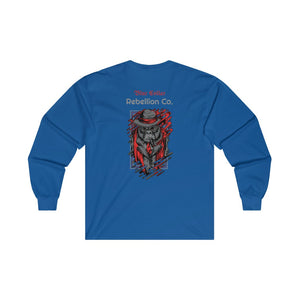 "Blue Collar Rebellion Made Man" Long Sleeve T-Shirt