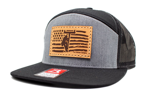 NSA Outline Series Columbia Blue Snapback Hat: 104-COLWH