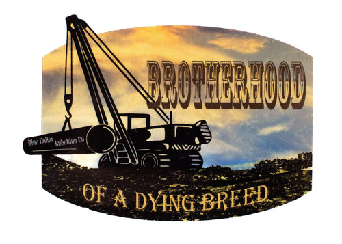 Blue Collar Bloodline Crossbones 2.5x2.5 Sticker – Blue Collar