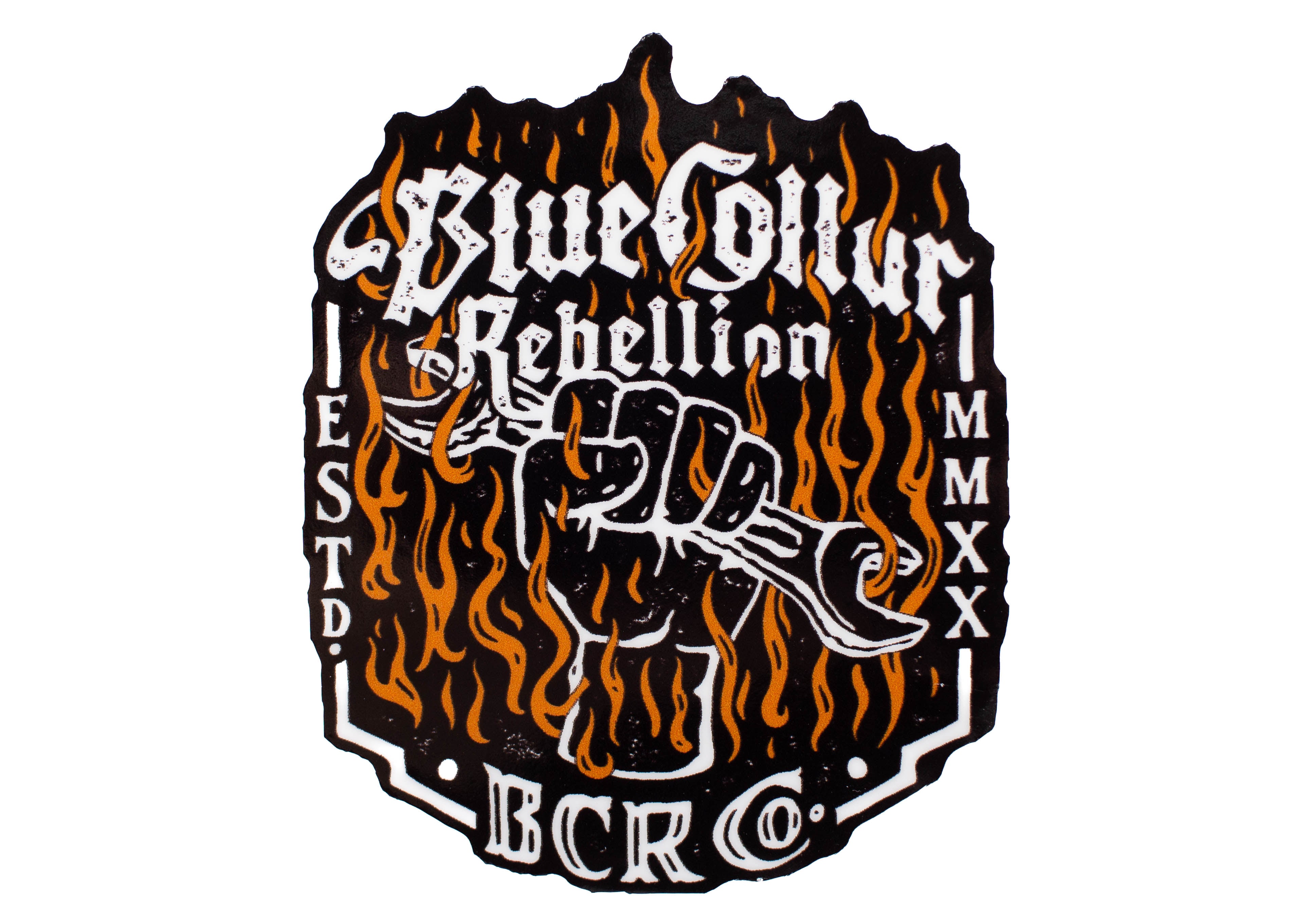 Make Blue Collar Great Again 3.5x1.5 Sticker – Blue Collar Rebellion Co.