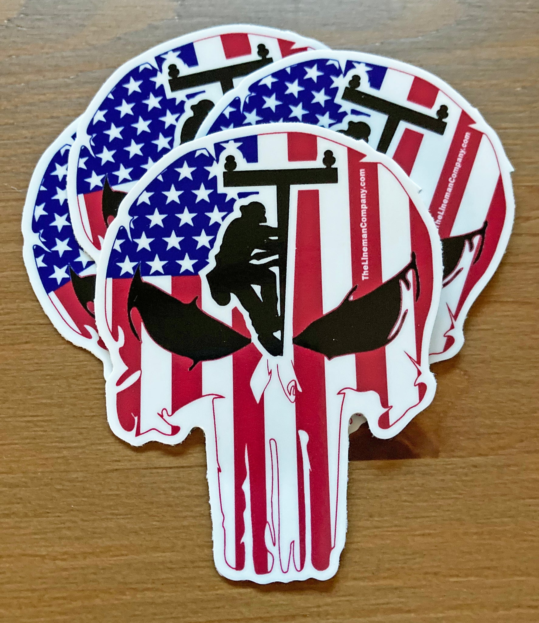 U.S. Flag Punisher Skull Patch – Outdoor King