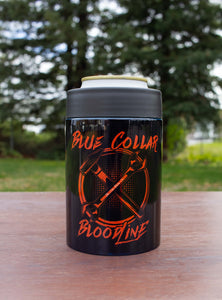 Blue Collar Bloodline Stainless Steel Beer Sleeve