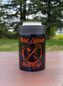 Blue Collar Bloodline Stainless Steel Beer Sleeve