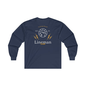 "Union Lineman" Long Sleeve T-Shirt